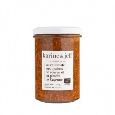 Sauce tomate aux graines de...