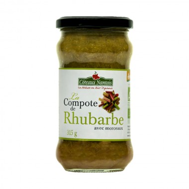 Compote de rhubarbe