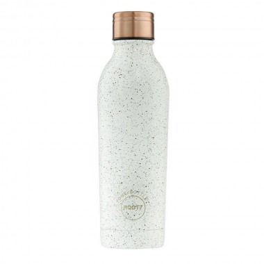 Gourde grès blanc et gris