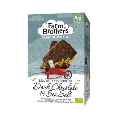 Biscuits chocolat et sel de...