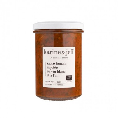 Sauce tomate au vin blanc...