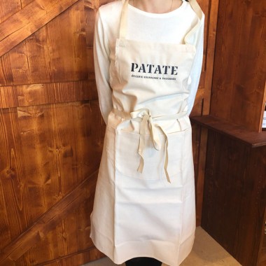 Tablier PATATE en coton bio