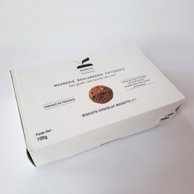Biscuits chocolat noisette