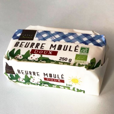 Beurre moulé doux