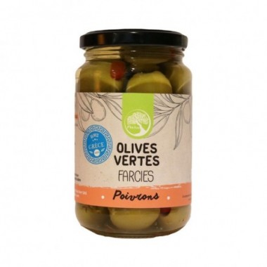 Olives vertes fourrées au...
